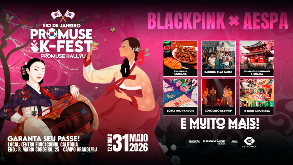Promuse k-fest hallyu (blackpink/aespa) (foto do evento)