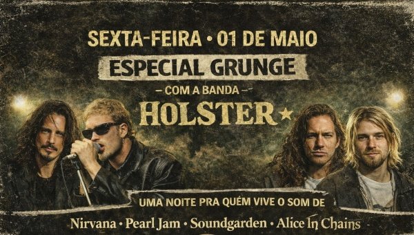 Tributo ao grunge -banda holster (foto do evento)