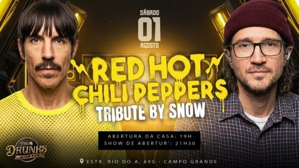 Especial  red hot chili peppers -tribute by snow (foto do evento)
