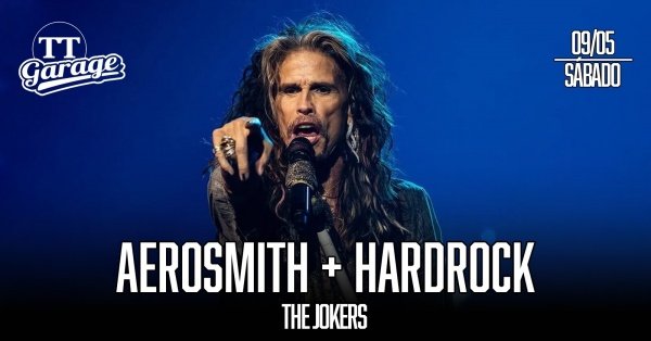 Tributo Aerosmith + o melhor do hard rock com The Jokers - Sábado - 09/05 (foto do evento)