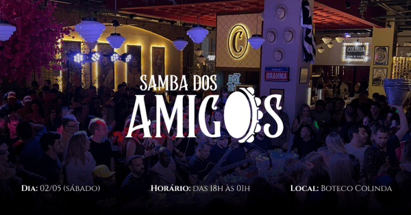 Samba dos amigos (foto do evento)