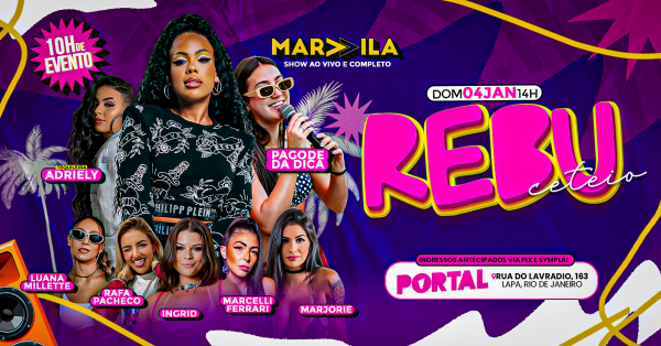 REBU: A Primeira do Ano com Marvvila | 10h de Evento | Centro RJ (foto do evento)