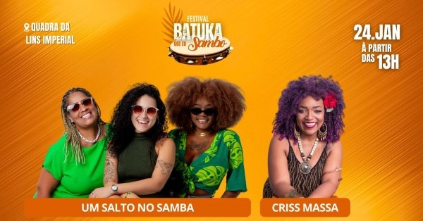 Festival Batuka que Eu Sambo (foto do evento)