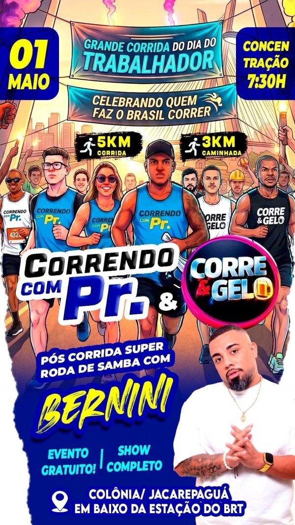 Correndo com PR + Corre e Gelo - Dia do Trabalhador (foto do evento)