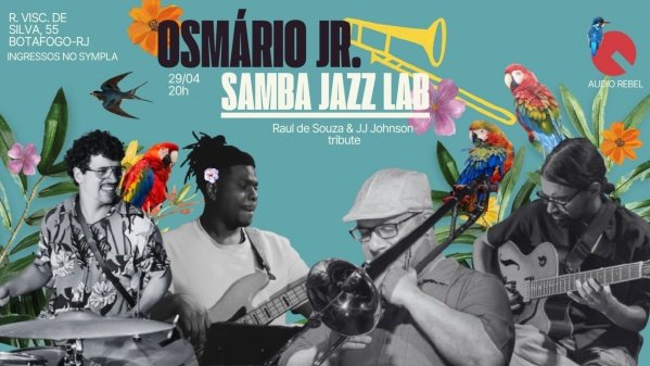Osmário Jr. 4tet  Samba Jazz Lab | Raul de Souza & J J Johnson Tribute (foto do evento)