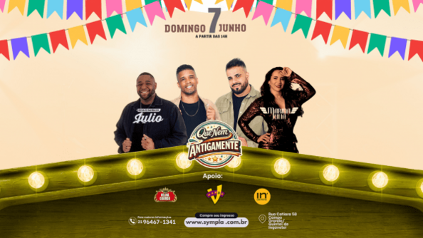 Que nem antigamente (foto do evento)