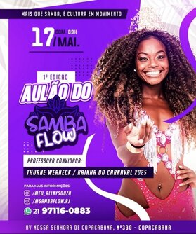 Samba Flow - Aula + Café da Manhã (foto do evento)