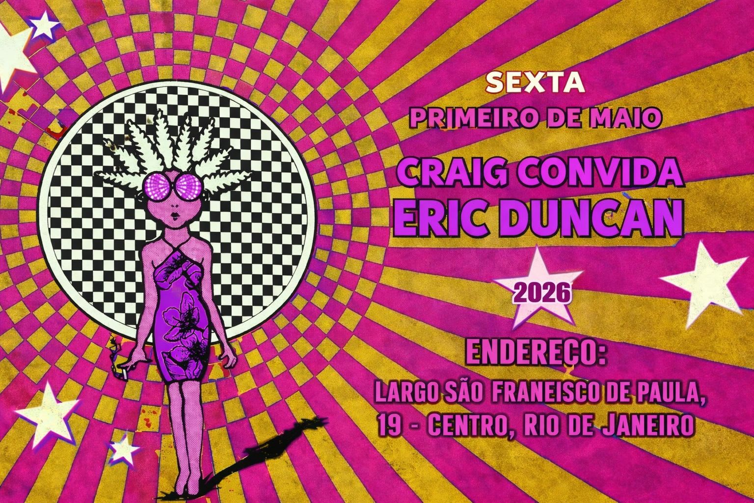 Craig Convida Eric Duncan (foto do evento)