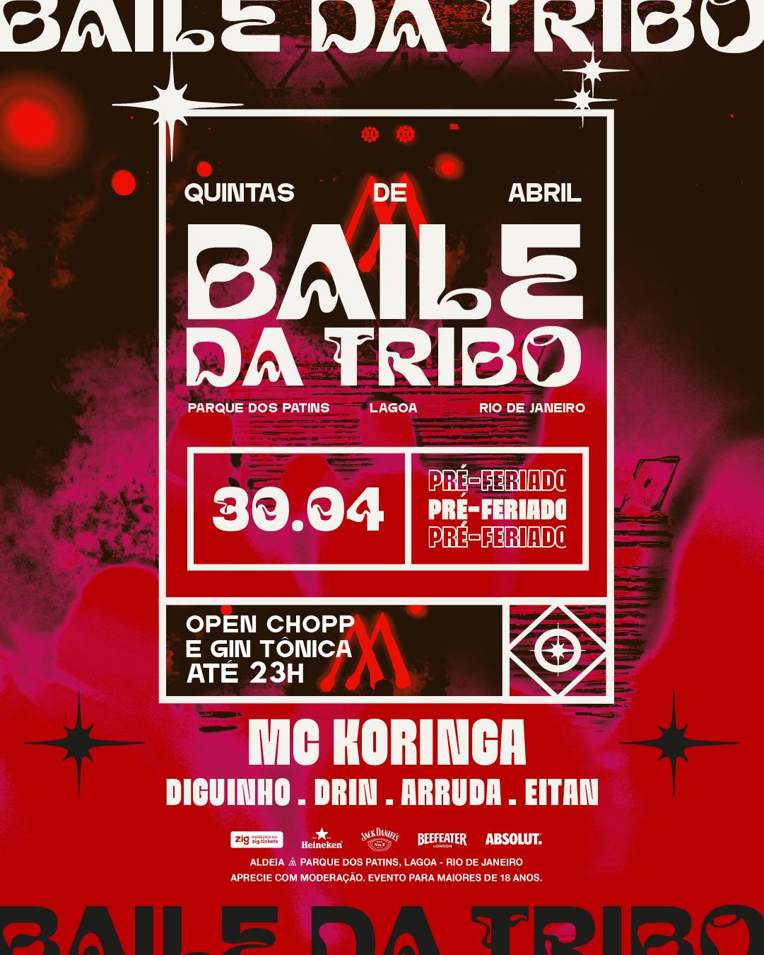 Baile da tribo - aldeia  quinta - 30/04 (foto do evento)