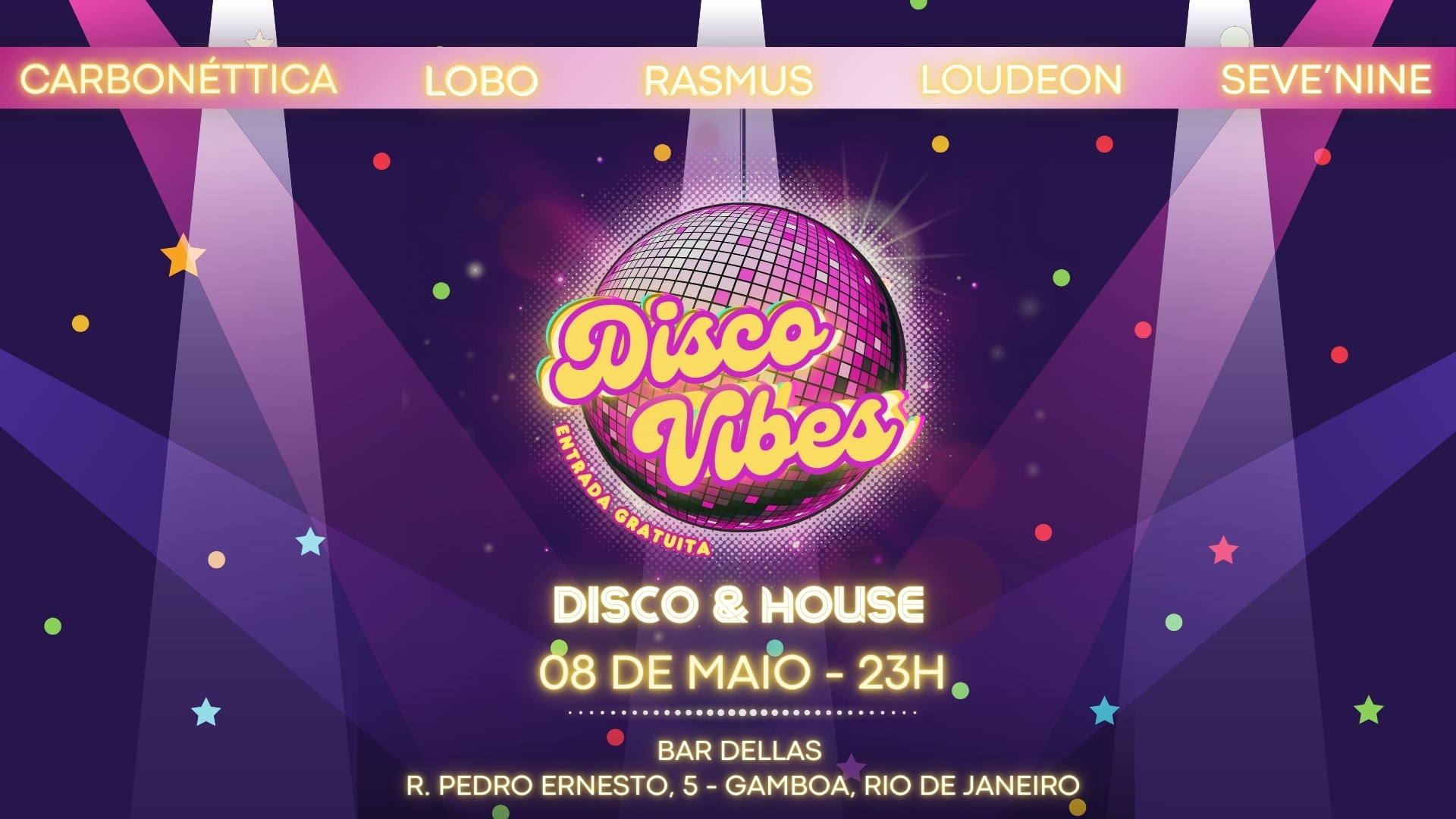 Festa Disco Vibes (foto do evento)