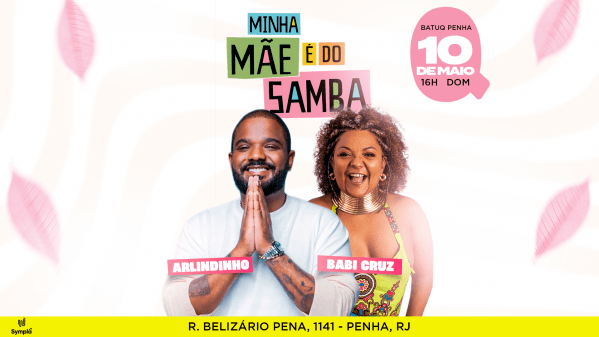 ARLINDINHO convida BABI CRUZ na BATUQ!! (foto do evento)