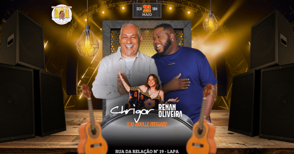 CASARÃO DO FIRMINO CONVIDA: RENAN OLIVEIRA e CHRIGOR (foto do evento)