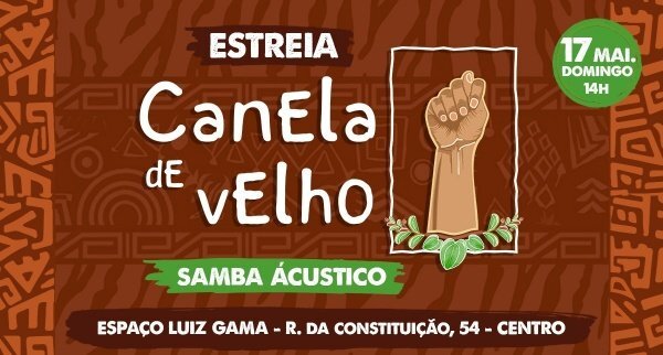 Estreia canela de velho no luiz gama (foto do evento)