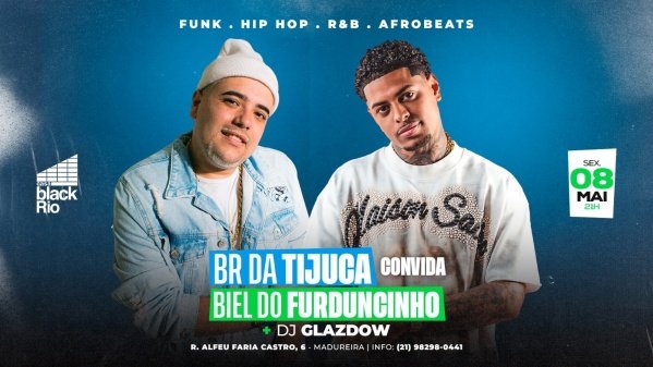 Biel fundincinho + br da tijuca   : funk, hip hop, afrobeat (foto do evento)