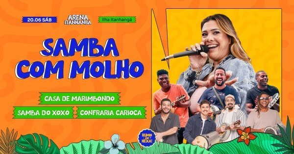 Arena itanhangá | samba com molho - 20/06 (foto do evento)