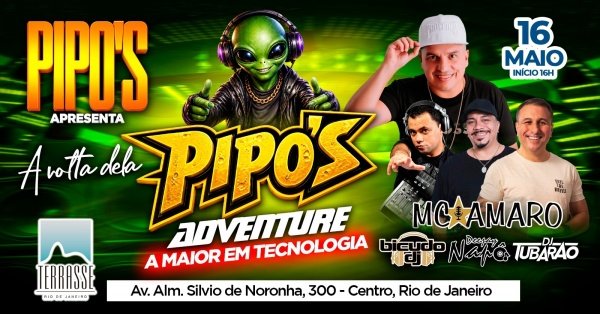 Pipo's Adventure @ 16 de maio @ Terrasse Rio (foto do evento)