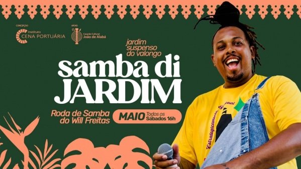 Samba di jardim com a roda de wil freitas (foto do evento)