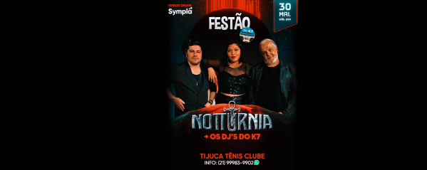 Festão do K7 com a Banda Notturnia (foto do evento)