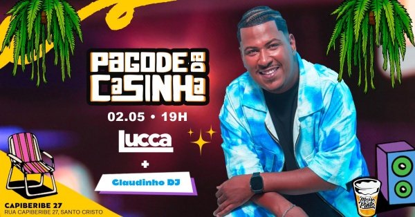 Pagode da casinha (foto do evento)