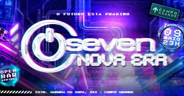 Seven - nova era | open bar | campo grande (foto do evento)