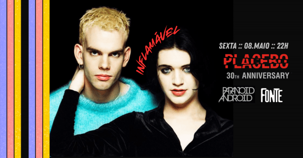 Paranoid Android + Inflamável - Placebo + Madonna (foto do evento)