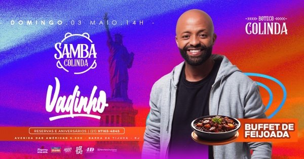SAMBA COLINDA (03/05) com Vadinho (foto do evento)