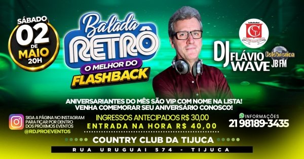 Balada Retrô (foto do evento)