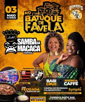 No Batuque de Favela (foto do evento)