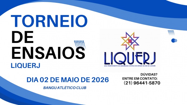 Torneio de Ensaios LIQUERJ 2026 (foto do evento)