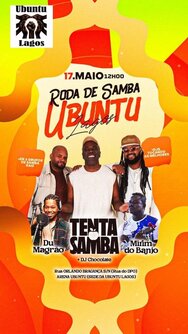 Samba beneficente Ubuntu Lagos (foto do evento)