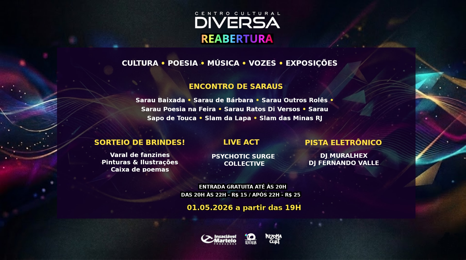 Reabertura CC Diversa (foto do evento)
