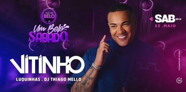 Um belo sábado apresenta: vitinho (foto do evento)
