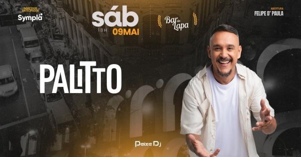 Palito no bar da lapa (foto do evento)