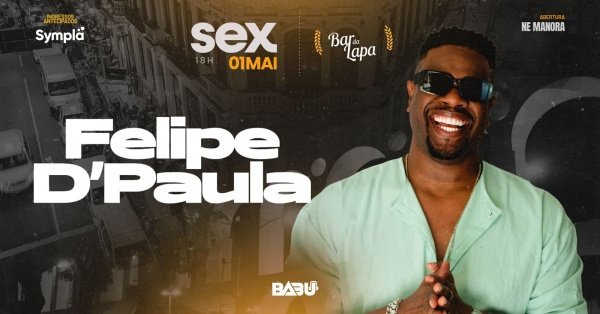 Felipe d'paula no bar da lapa (foto do evento)