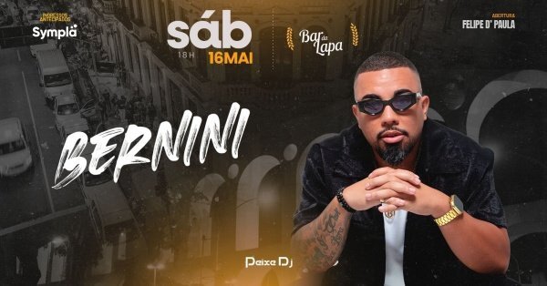 Bernini no bar da lapa (foto do evento)