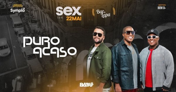 Puro acaso no bar da lapa (foto do evento)