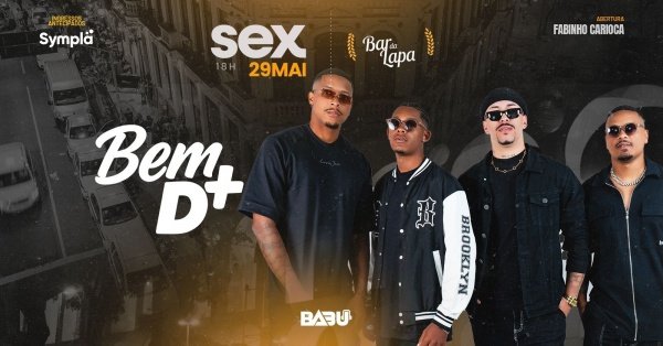 Bem d+ no bar da lapa (foto do evento)