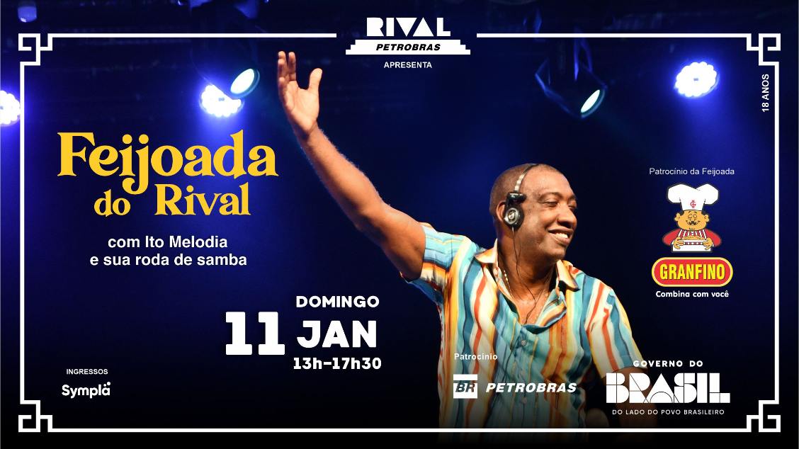 FEIJOADA DO RIVAL COM ITO MELODIA E SUA RODA DE SAMBA (foto do evento)