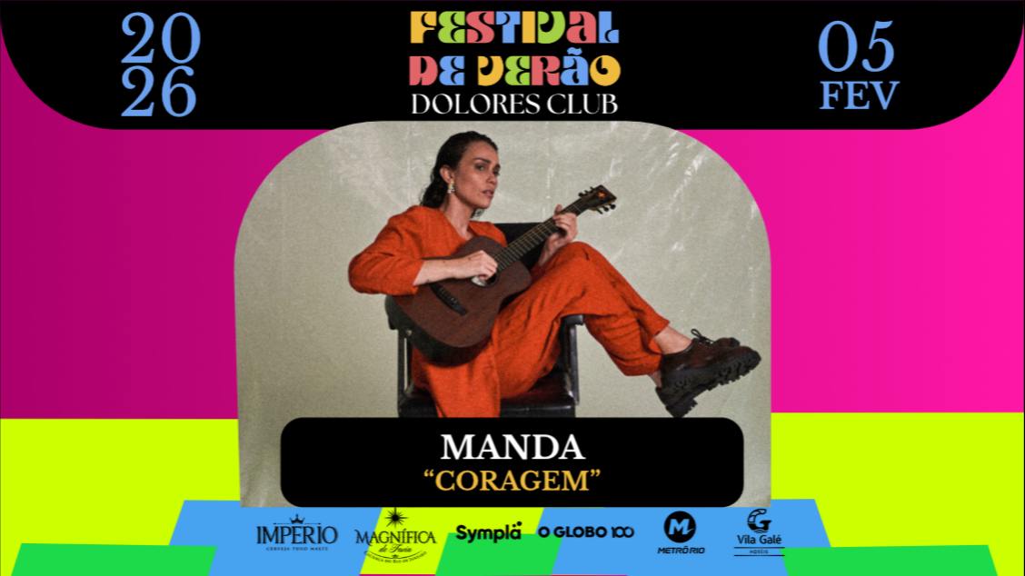 MANDA canta: 'CORAGEM'  05.02 (foto do evento)