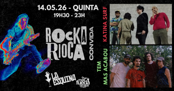 Rockarioca Convida: Katina Surf + Tem Mas Acabou (foto do evento)