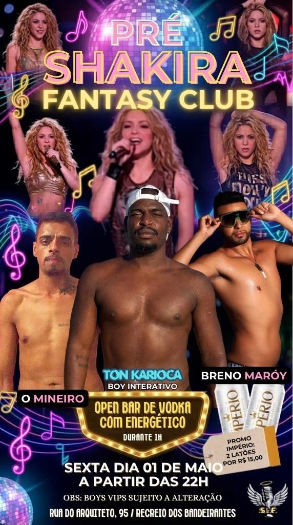 Fantasy - shakira (foto do evento)