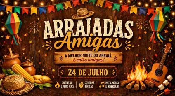 Arraiá das Amigas (foto do evento)