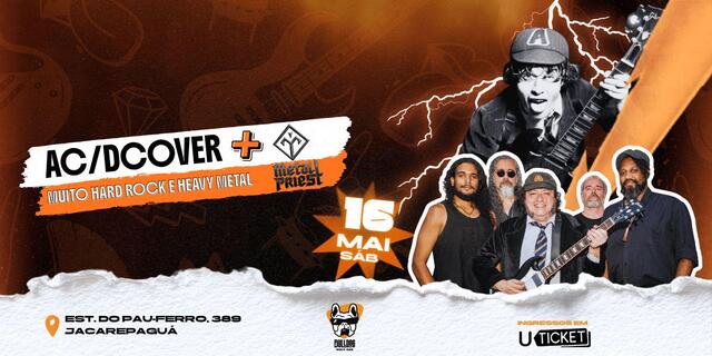 ⚡️AC/DCover + Metal Priest - O melhor do Hard & Heavy no Bulldog! (foto do evento)