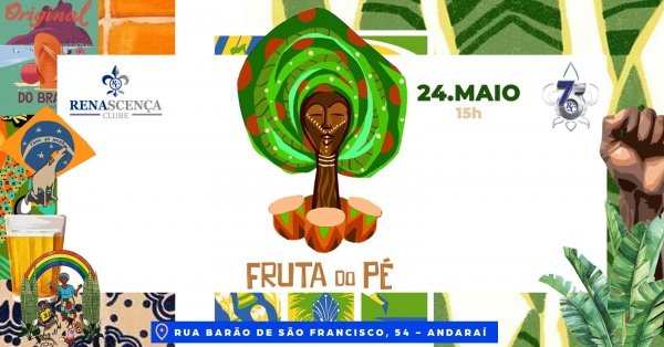 Fruta do Pé no Renascença Clube (foto do evento)