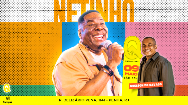 NETINHO DE PAULA na BATUQ!! (foto do evento)