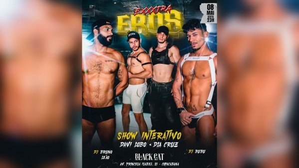 Black Cat: EROS EXXXTRA| Sexta, 08 de maio - 23h (foto do evento)