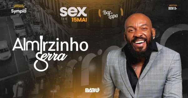 Almiirzinho no bar da lapa (foto do evento)