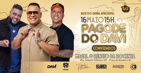 Pagode do Davi na Base do Samba (foto do evento)