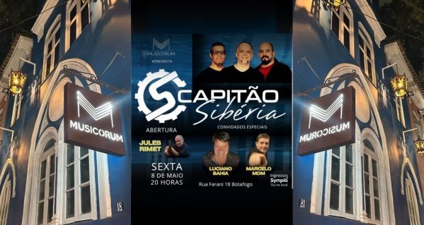 Capitão Sibéria no Musicorum (foto do evento)