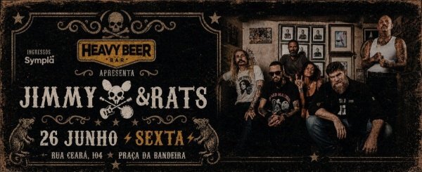 26/06 JIMMY & RATS no Heavy Beer ! (foto do evento)